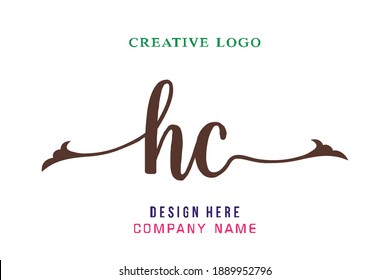El logotipo de la inscripción de HC es sencillo, fácil de entender y autorizado