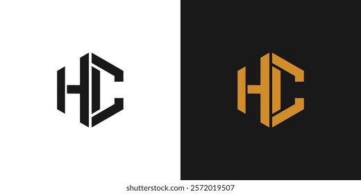 HC logo design modern and strong 