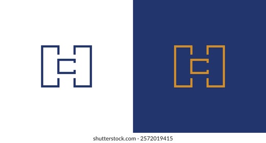 HC logo design modern and unique 