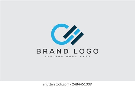 Diseño de Plantilla de Vector de diseño de logotipo HC para marca