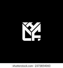 HCF letter logo vector design, HCF simple and modern logo. HCF luxurious alphabet design  