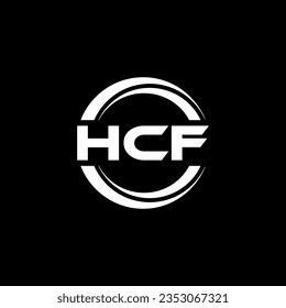 HCF Logo Design, Inspiration for a Unique Identity. Modern Elegance and Creative Design. Watermark Your Success with the Striking this Logo.