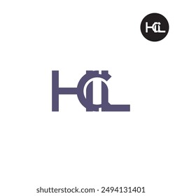 HCL Logo Letra Monograma Diseño