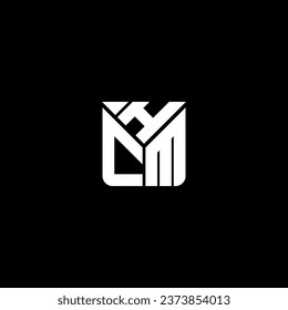 HCM Buchstaben Logo Vektordesign, HCM einfach und modern Logo. HCM luxuriöses Alphabet-Design  