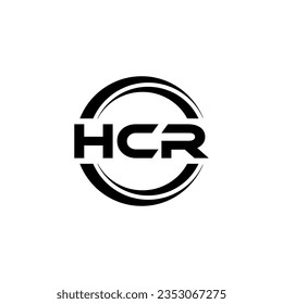 HCR Logo Design, Inspiration for a Unique Identity. Modern Elegance and Creative Design. Watermark Your Success with the Striking this Logo.