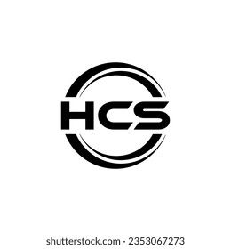 HCS Logo Design, Inspiration for a Unique Identity. Modern Elegance and Creative Design. Watermark Your Success with the Striking this Logo.