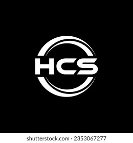 HCS Logo Design, Inspiration for a Unique Identity. Modern Elegance and Creative Design. Watermark Your Success with the Striking this Logo.