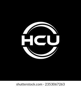 HCU Logo Design, Inspiration for a Unique Identity. Modern Elegance and Creative Design. Watermark Your Success with the Striking this Logo.