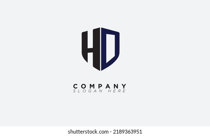 HD Alphabet letters Initials Monogram logo 