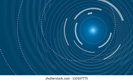 HD blue wallpaper with eings