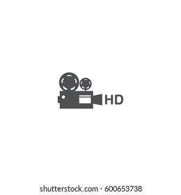 hd camera icon. sign design