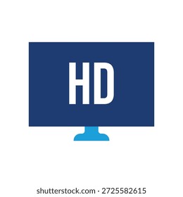 Diseño coloreado del Vector del icono de HD bueno para el Web o el App móvil