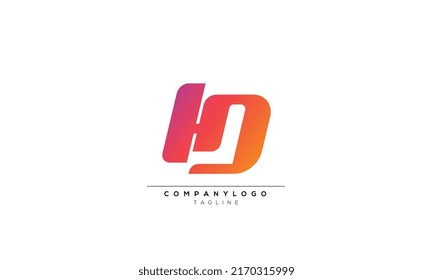 HD Combined Letter Logo Design