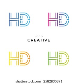 HD Creative Latter Logo Design. Monogram Design. By Custom Branding Logo. Creative Logo Design. Vector illustration. Modern Design. Logo Template.