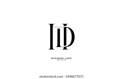 HD, DH, H, D, Abstract Letters Logo monogram