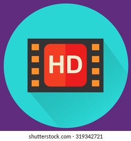 HD flat icon