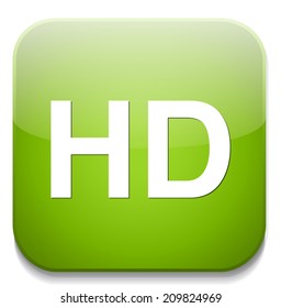 hd icon or button
