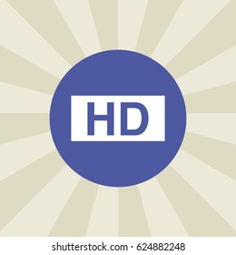 hd icon. sign design. background