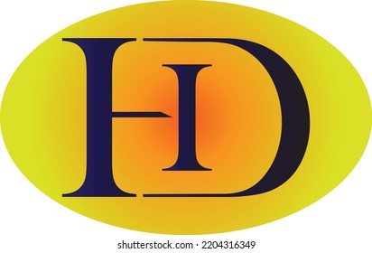 HD icon,HD icon vector, in trendy flat style isolated on white background.HD icon image,HD icon illustration