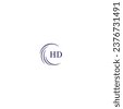 hd letter logo