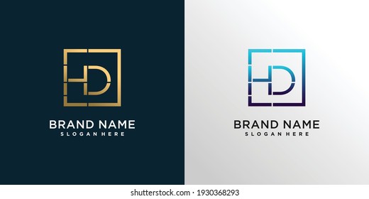 HD logo template with creative concept