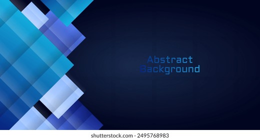 HD modern abstract background with vibrant blue color, for wallpapers, posters and banners