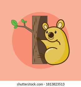 HD Primate Illustration Editable Vector - Mammals Koala