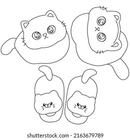 HD printable caticorn and cat unicorn or anime cat coloring pages for children kids and adults. Children coloring pages, caticorn coloring pages, learning for kids. Cat Vector