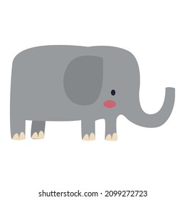 HD quality elephant illustration, vector eps 10