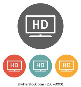hd tv icon
