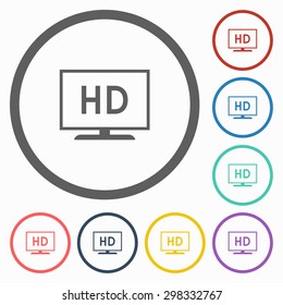 hd tv icon