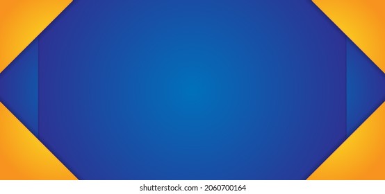 HD vector background with combination blue and orange colors. Vector illustration can be used for your ad banners, sale banner template and other