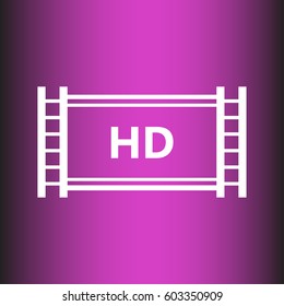 HD video icon