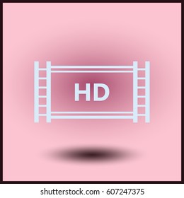 HD video icon