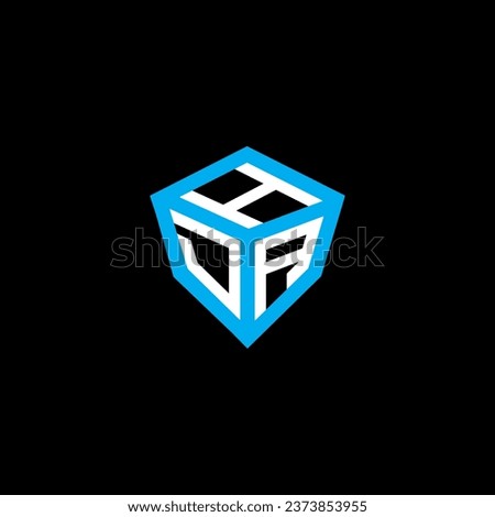 HDA letter logo vector design, HDA simple and modern logo. HDA luxurious alphabet design  