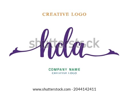 HDA lettering logo is simple, easy to understand and authoritative