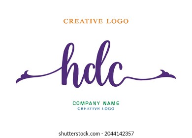 HDC lettering logo is simple, easy to understand and authoritative