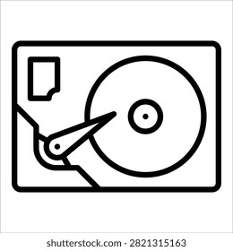 Hdd Icon Element For Design