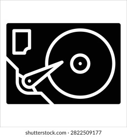 Hdd Icon Element For Design