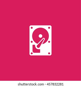 hdd icon. hdd sign