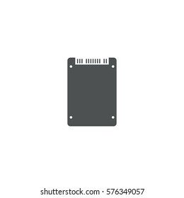 hdd icon. sign design