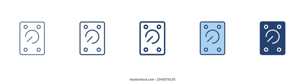 Hdd icon Symbol set collection