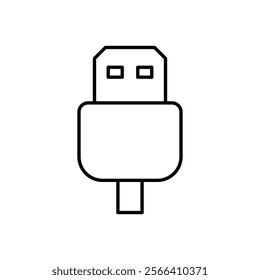 Hdmi Cable icon. Computer hardware icon design. vector graphic