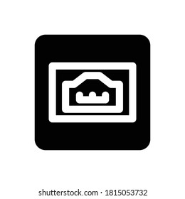 Hdmi Port (Computer And Hardware) icon Glyph vector