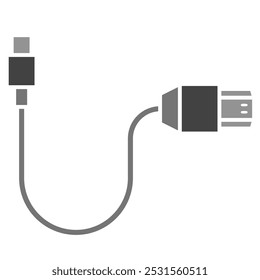 Icono del puerto de HDMI, monitor, conector