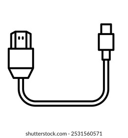 Icono del puerto de HDMI, monitor, conector