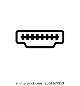 Hdmi socket - marking icon