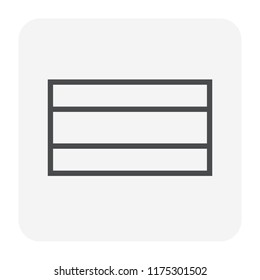 HDPE pipe and connection joint icon design, editable stroke.