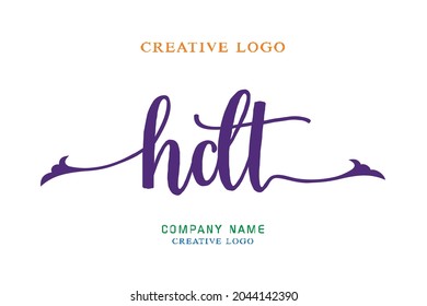 HDT lettering logo is simple, easy to understand and authoritative