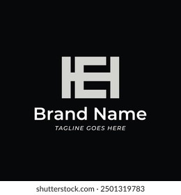 HE Creative Brand Logo Vector